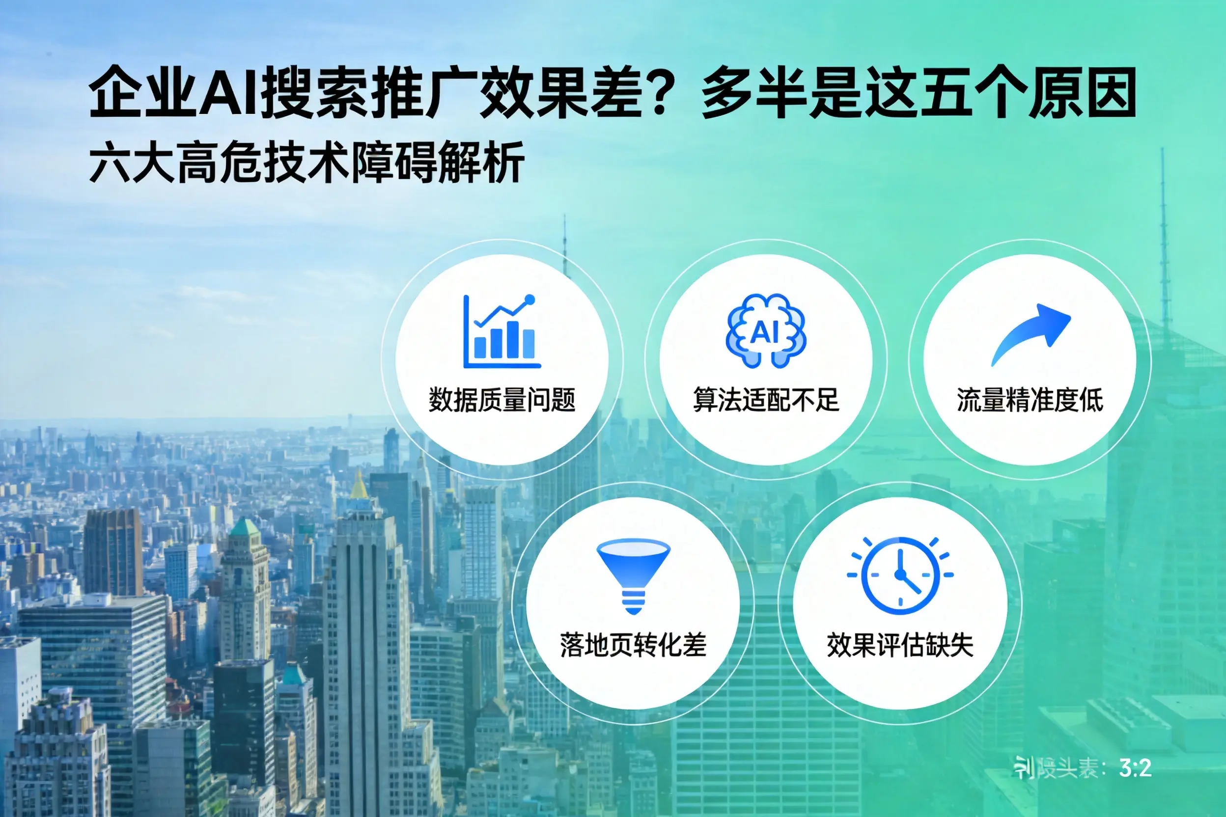 清流企业AI搜索推广效果差？多半是这五个原因